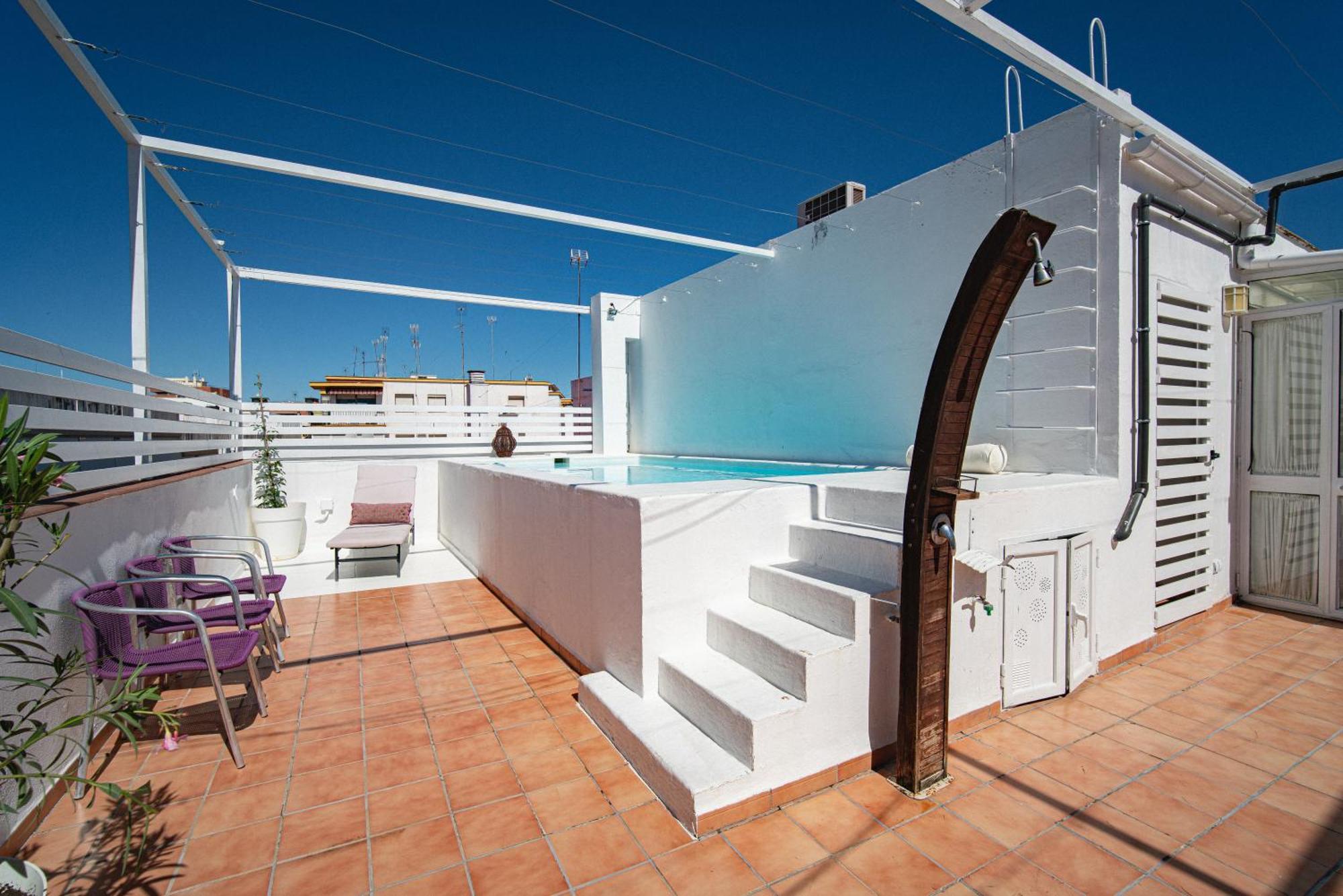 Appartamento The Artist'S House With Private Pool Siviglia Esterno foto